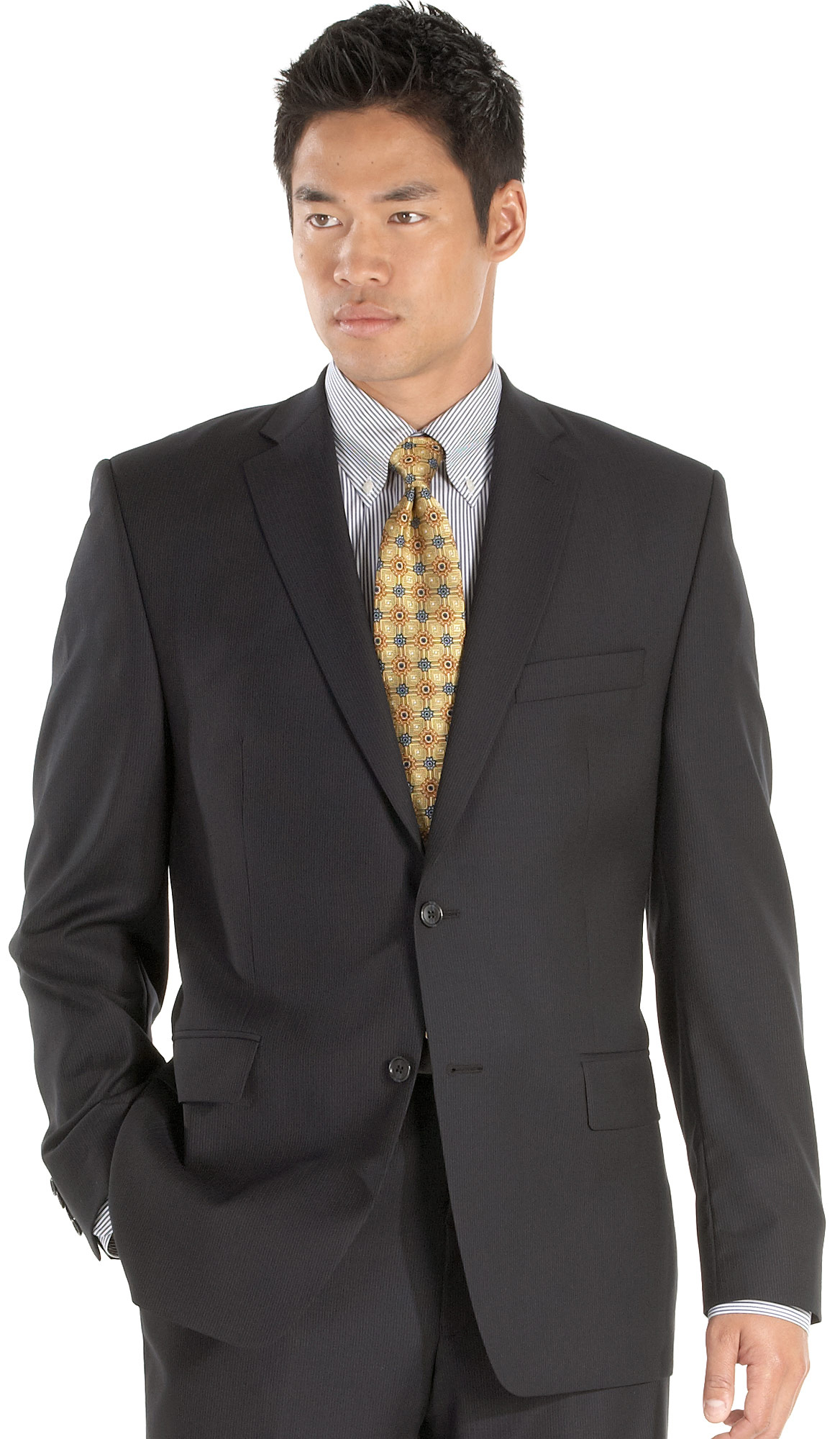 職場(chǎng)西服也能穿出不一樣的時(shí)尚感。